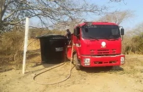 La distribución del agua.