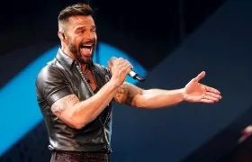El cantante puertorriqueño Ricky Martin.