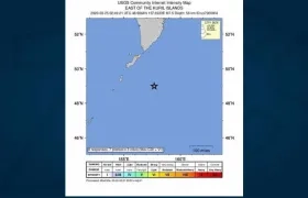 Epicentro del evento.