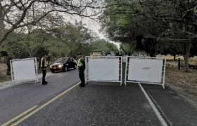 La Policía tiene controles en las diferentes vías del departamento.