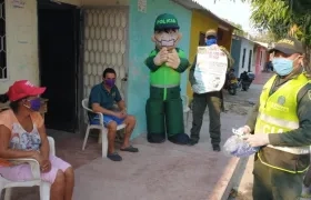 Acciones preventivas de la Policía en municipios del Atlántico.