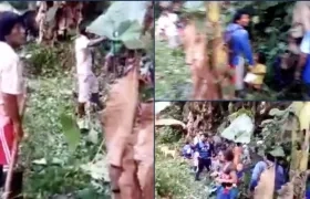 Indígenas embera en Bojayá.