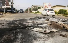 Imagen de cómo quedó el centro de pruebas.
