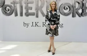 La escritora escocesa JK Rowling.