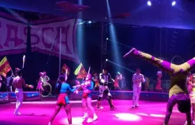 Apartes de una función del Circo de los Hermanos Gasca. 