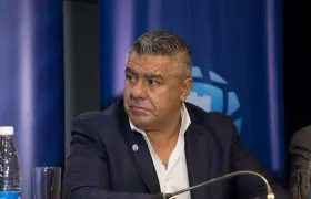 Presidente de la Asociación de Fútbol Argentino (AFA), Claudio Tapia. 