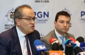 Procurador Fernando Carrillo y Contralor Carlos Felipe Córdoba.
