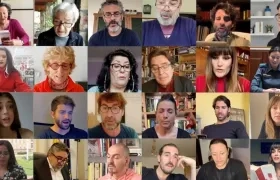 Representantes de la cultura y el mundo del espectáculo de América Latina y España se han unido a héroes anónimos que combaten a diario el coronavirus en #YoTambiénLeoElQuijote.