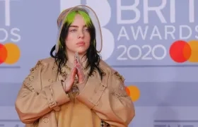 La estrella del Pop, Billie Eilish. 