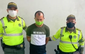El capturado por intentar sobornar a policías.