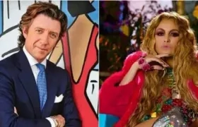 Nicolás Vallejo-Nágera y Paulina Rubio.