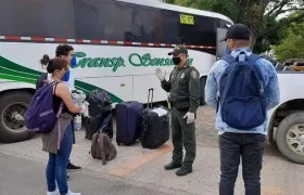 Estudiantes del Cesar, que cursan estudios en la Universidad de Pamplona, regresaron a sus hogares.