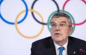 El presidente del organismo, el alemán Thomas Bach.