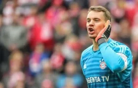 El meta y capitán del Bayern Múnich, Manuel Neuer.