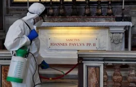 Imagen de la limpieza.