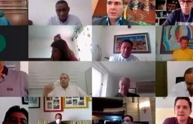 Imágenes de la sesión de la Cámara.