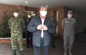 Carlos Holmes Trujillo, ministro de Defensa.