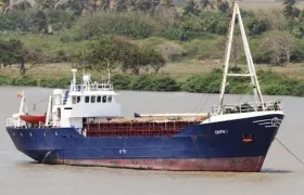 Barco Darya I, con provisiones para San Andrés.