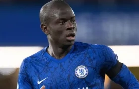 El futbolista francés del Chelsea, N'golo Kanté.