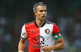  Exfutbolista Robin van Persie.