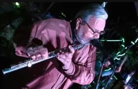 Pedro Trujillo, en plena actuación.