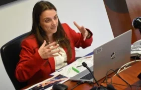 La Ministra de las TIC, Karen Abudinen.