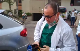 José Julián Buelvas, el médico amenazado.