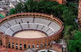 Plaza de Toros La Santamaría en Bogotá.