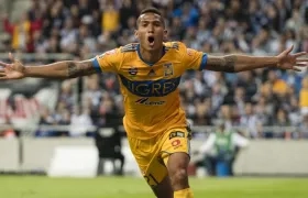 El jugador barranquillero Francisco Javier Meza.