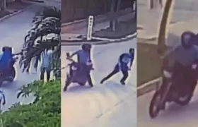 Sicarios grabados en una cámara de seguridad.