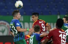 Escena del juego del Galatasaray contra Rizespor