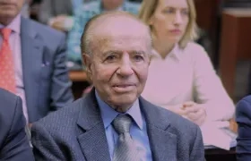 El expresidente argentino Carlos Menem.