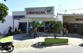 La víctima fue llevada a la Clínica Campbell.