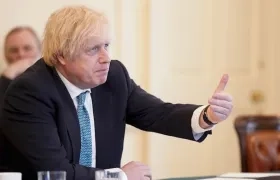 Boris Johnson, primer ministro británico.