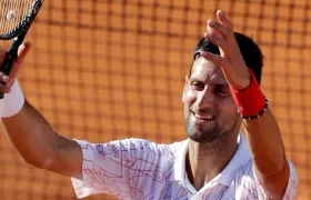 El  tenista serbio Novak Djokovic.