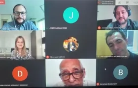 Sesión virtual del Consejo Superior de Uniatlántico.