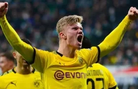 El delantero noruego Eaerling Haaland.