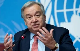 El secretario general de la ONU, António Guterres.