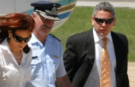 Cristina Fernández y Fabián Gutiérrez.