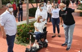 La Gobernadora del Atlántico, Elsa Noguera.