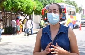 Liceth Escobar, Secretaria de Salud de Baranoa.