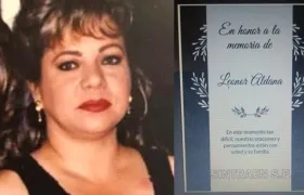 Leonor Aldana Bula (Q.E.P.D.).