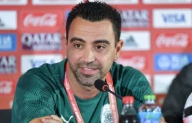  Xavi Hernández, actual técnico del Al Sadd catarí.
