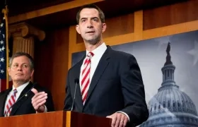 Senador republicano de Arkansas, Tom Cotton.