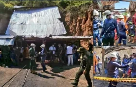 Esta es la mina donde ocurrió la explosión en Norte de Santander.