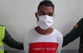 Esneider González Malo, alias 'Cachetes'.