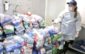 A través de diferentes programas la Alcaldía ha entregado ayudas alimentarias.