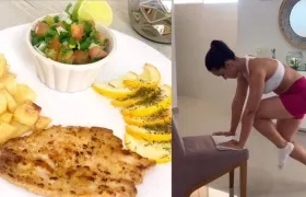 La dieta y el ejercicio van de la mano en la vida diaria para estar saludables.