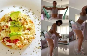 Helen Pérez aconseja alimentarse bien y hacer ejercicio.