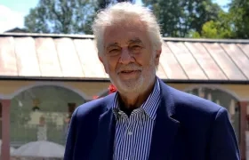 El tenor y director español Plácido Domingo.